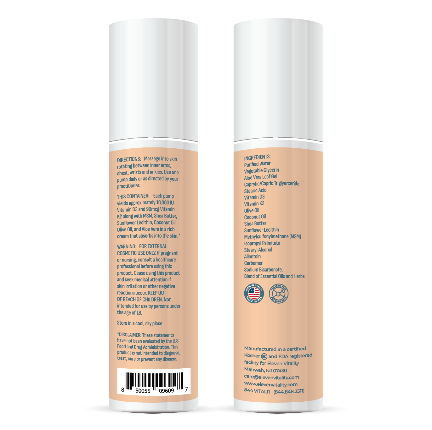 DELEVEN™ - Vitamin D3 Cream with K2 Sunshine