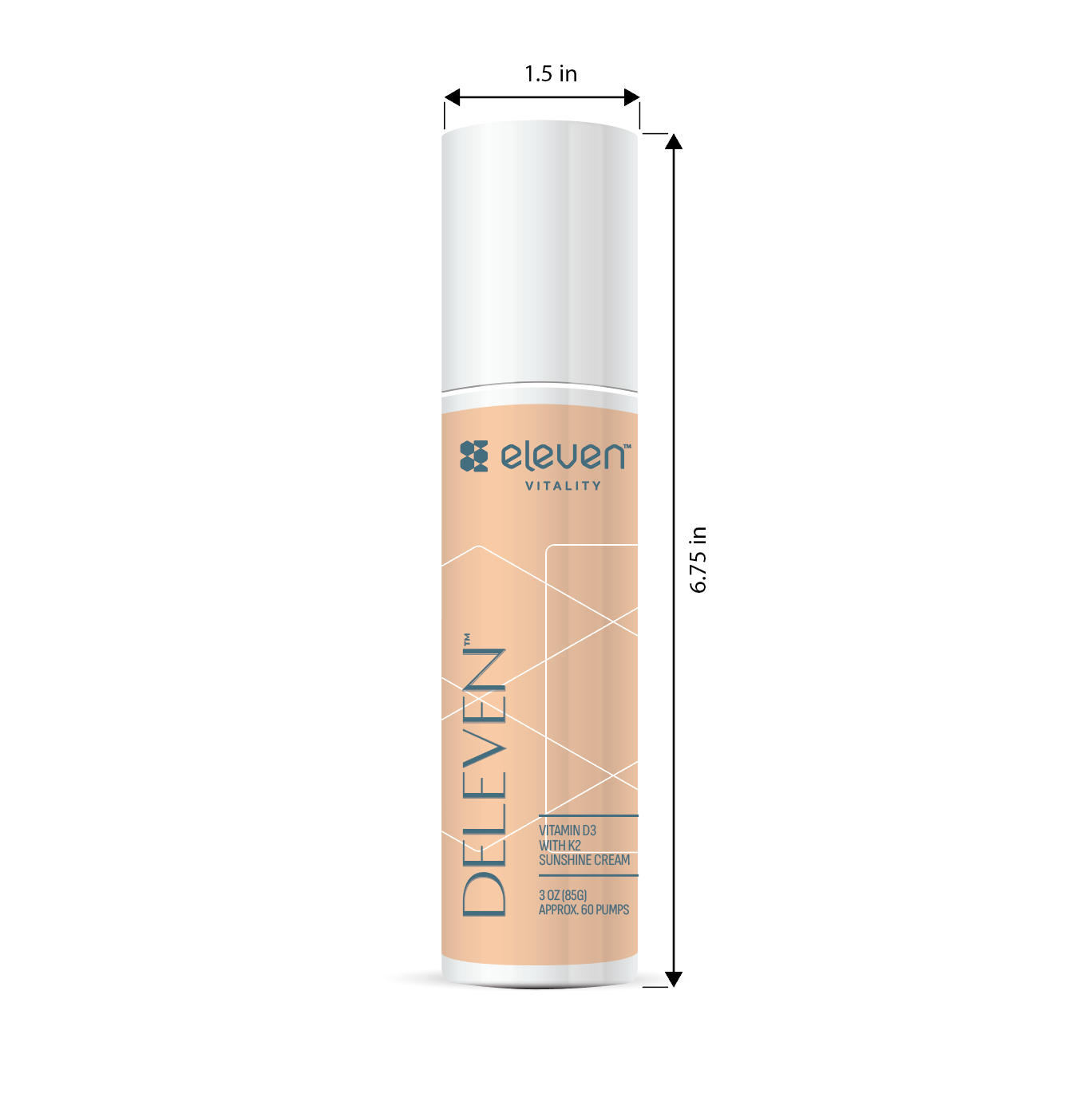 DELEVEN™ - Vitamin D3 Cream with K2 Sunshine